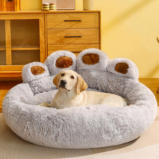 Cozy Plush Dog Sofa Bed - Winter Warmth for Small to Large Dogs, Perfect Pet Mat & Kennel Supplies